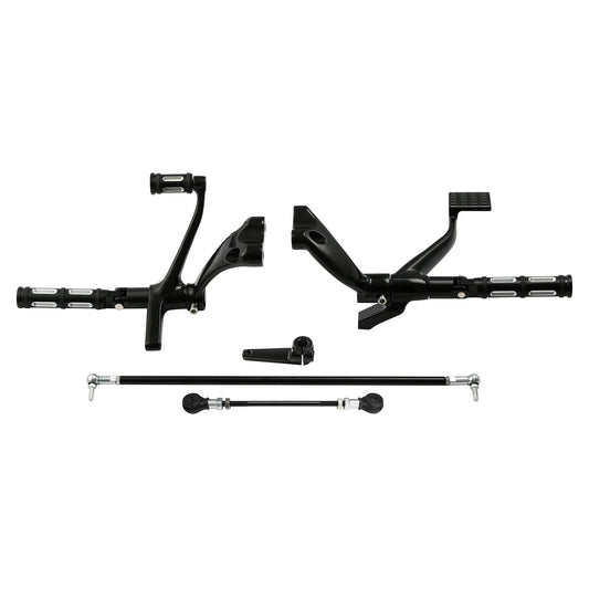 Forward Controls Foot Pegs Fit For Harley Sportster 1200 883 04-13 Black