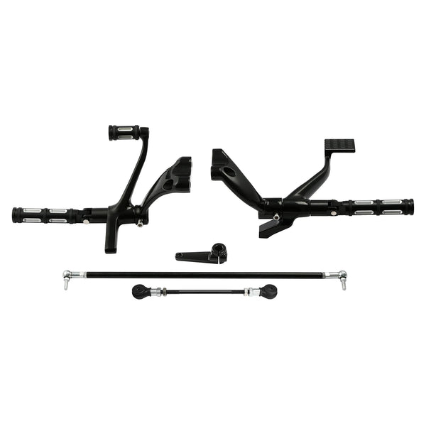 Forward Controls Foot Pegs Fit For Harley Sportster 1200 883 04-13 Black
