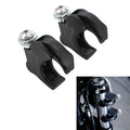 2X 39mm Windshield Fairing Fork Clamp Fit For Harley Dyna Sportster XL883 XL1200