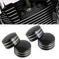 4X Head Bolt Covers For Harley Sportster XL883 XL1200 Twin Cam Big Twin 1340 Evo