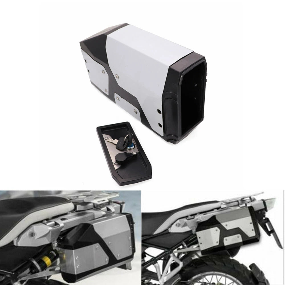 4.2L Stainless Tool Box Left Side Bracket For BMW R1200GS LC Adventure 2004-2019
