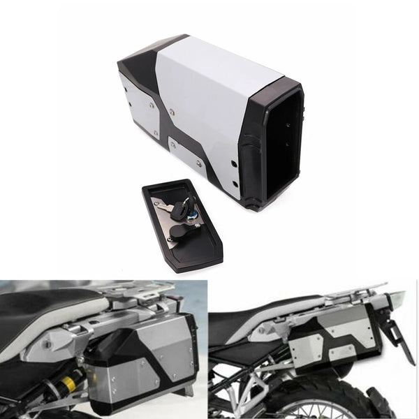 4.2L Stainless Tool Box Left Side Bracket For BMW R1200GS LC Adventure 2004-2019