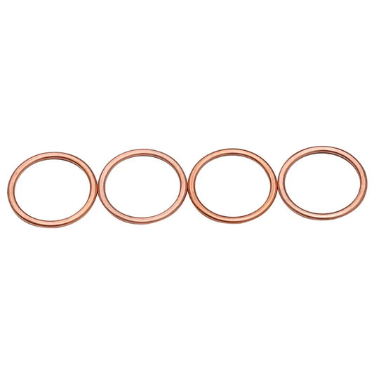 Exhaust Pipe Gasket For Kawasaki Z1000 ZR1000 07-09 ZZR400 ZX400 90-06 ZZR500 90