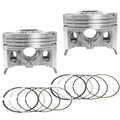 2PCS 62mm Piston Ring Kit For kawasaki Ninja250 86-07 GPX250R 88-07 ZZR250 90-07