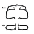 Front & Rear Black Engine Guard Crash Bar Fit For Honda Goldwing GL1800 01-2017