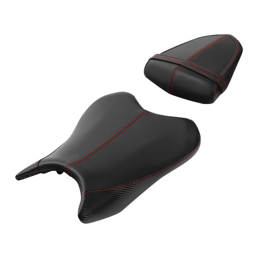 Rider Driver & Passenger Seat Fit For Yamaha Yzf R6 YZF-R6 2006-2007 2007 Black