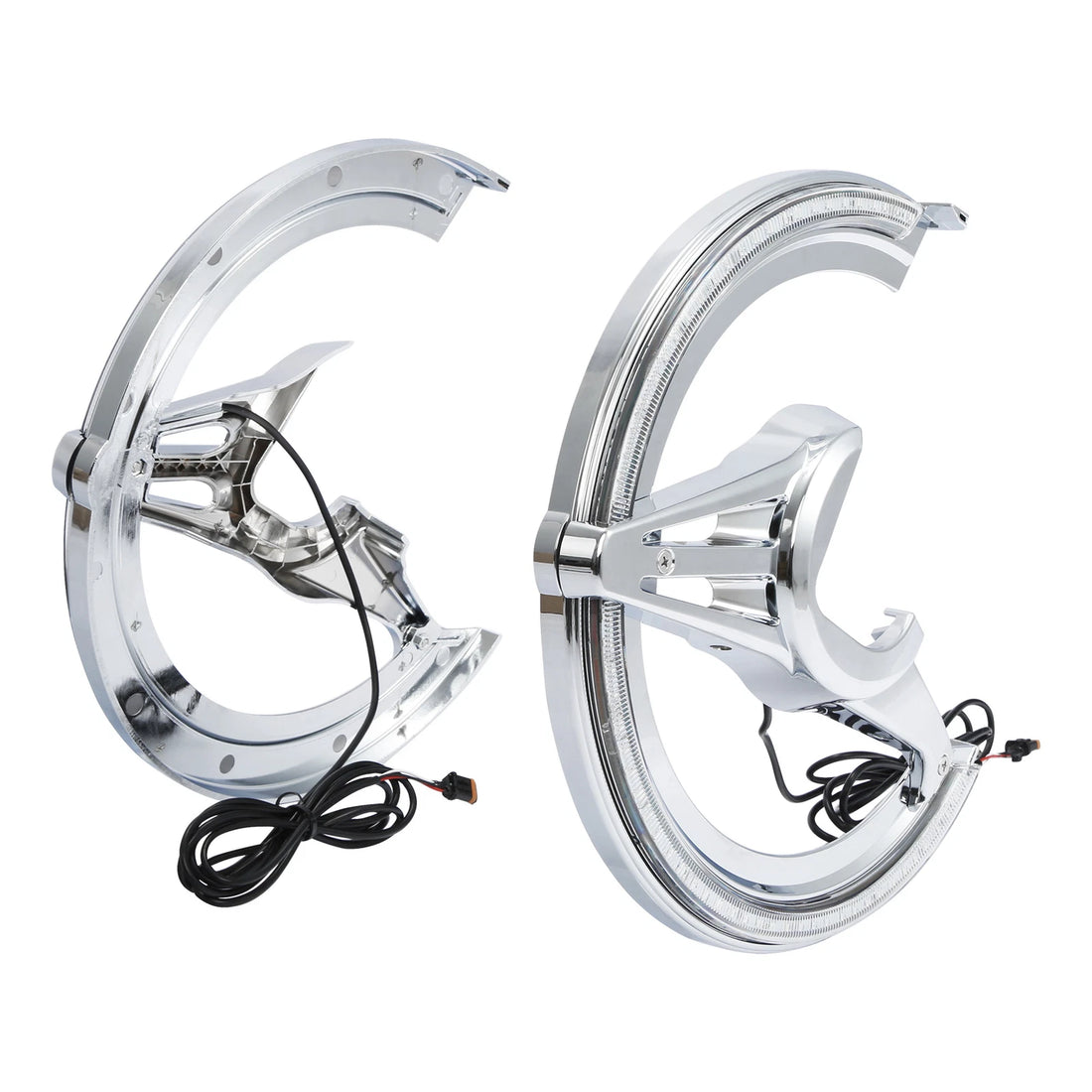 Brake Rotor Covers w/ LED Light Fit For Honda Goldwing GL1800 GL 1800 2018-2025