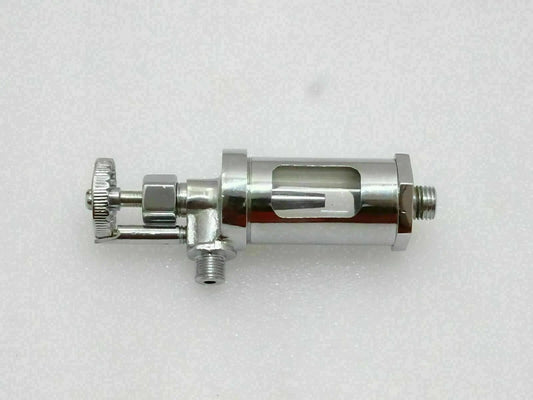 Vintage Motorcycle Nickle Plated Oil Pump Fit For Bsa, Norton, Ajs Etc