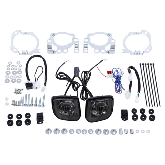 LED Fog Lights Driving Light Smoke Lens Fit For Honda GoldWing GL1800 F6B 13-17
