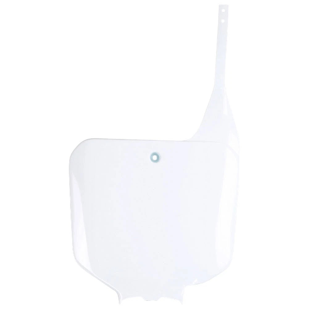 UFO HO02674#041 Front Number Plate White