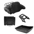 Chopped Trunk Backrest Rack Mount Plate Fit For Harley Road King 2009-2013
