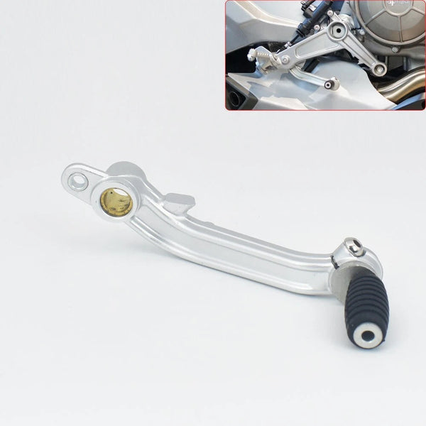 Rear Brake Pedal Foot Lever Silver Fit For Aprilia RS660 Tuono 660 2021-2024 23