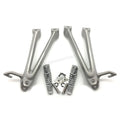 For 2006 2007 Suzuki GSXR600 GSXR750 New Rear Passenger Foot Peg Bracket Silver