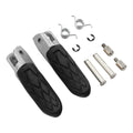 Black Front Driver Foot Pegs Fit For Suzuki Hayabusa GSX1300R 2022-2024