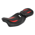 Driver Rider Passenger Seat Fit For Harley Touring Street Glide 09-23 Black+Red