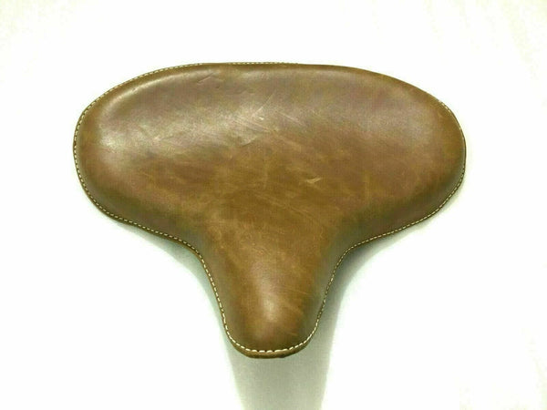 Pure Leather Harley Wla Wlc VL UL EL WL Knucklehead Solo Seat Flathead Ten