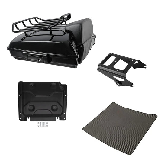 Razor Trunk Pad Mount Rack Plate Fit For Harley Touring Road Glide 09-2013
