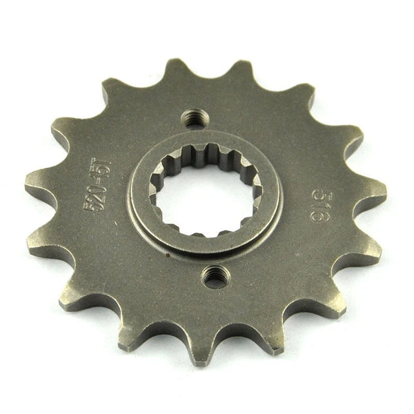 15T 520 Steel Front Sprocket for Kawasaki KLR600 KLR650 Tengai KR250 KL250 BR250