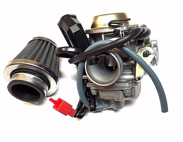 24MM Carburetor Performance Air Filter 157QMJ GY6 150 150CC