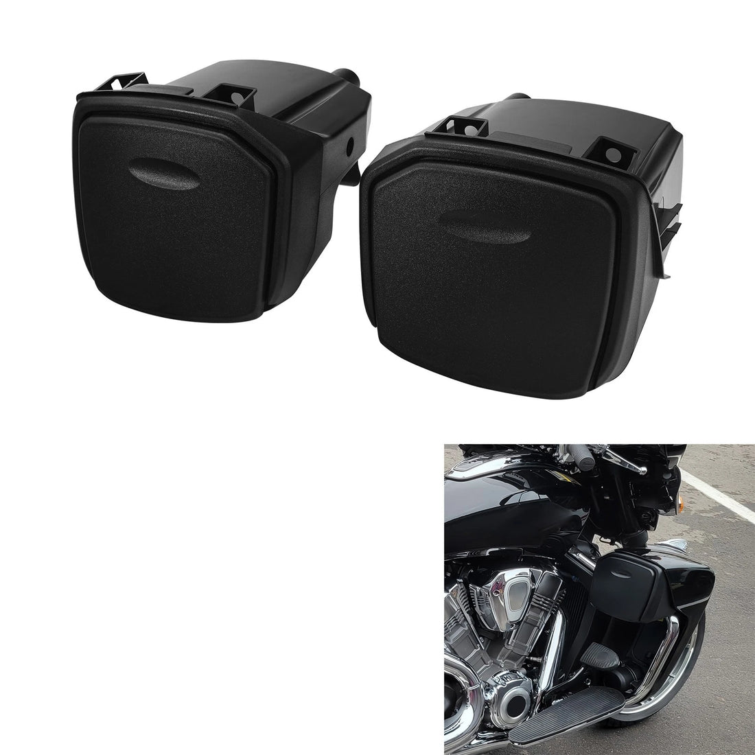 Lower Fairings Storage Box Fit For Indian Challenger 20-25 Pursuit Limited 22-25