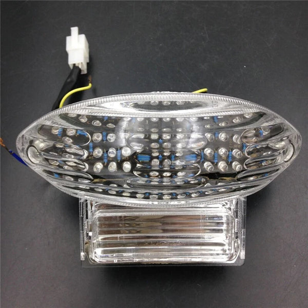 Clear LED Tail Light Fit Suzuki Hayabusa GSXR1300 1999-07 Katana 600/750 2003-06