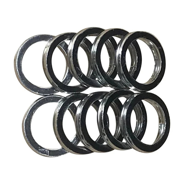 Exhaust Pipe Gasket For Kawasaki Ninja ZX9R 98-99 Ninja ZX6 90-02 ZX6R 95-97