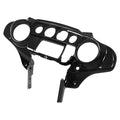 Vivid Black Inner Fairing Speedometer Cover Fit For Harley Electra Glide 2014-23