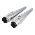 4" Slip on Megaphone Mufflers Exhaust Fit For Harley Touring Electra Glide 17-25
