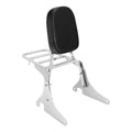 Sissy Bar Backrest w/ Luggage Rack Fit For Kawasaki Vulcan VN400 800 1995-2012