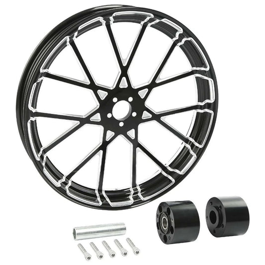 21"x3.5" Front Wheel Rim Hub Dual Disc Fit For Harley Road Glide 1997-2021