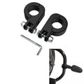 1.25" Highway Engine Guard Foot Peg Clamps Kit For Harley Road King Glide