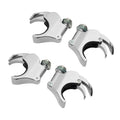 49mm Quick Release Windshield Clamps Fit For Harley Dyna Street Fat Bob 06-17