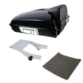 Razor Trunk Backrest Chrome Mount Rack Fit For Harley Touring 1997-2008