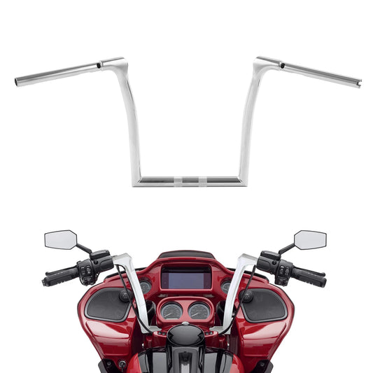 14" Rise 1-1/4" Fat Ape Hanger Handlebar Fit For Harley Road Glide 2015-2023
