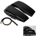 Vivid Black Hard Saddlebag Lids Fit For Harley Cvo Street Road Glide 2023-2026