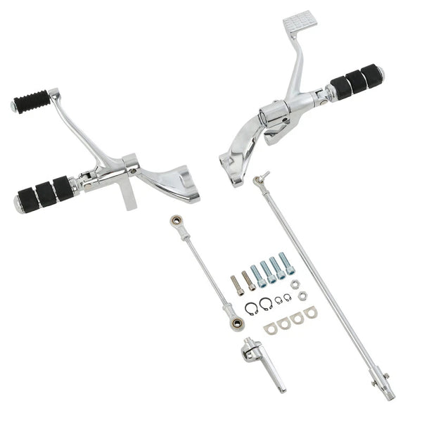 Forward Controls Pegs Levers Linkages Fit For Harley Sportster XL 1200 883 14-22