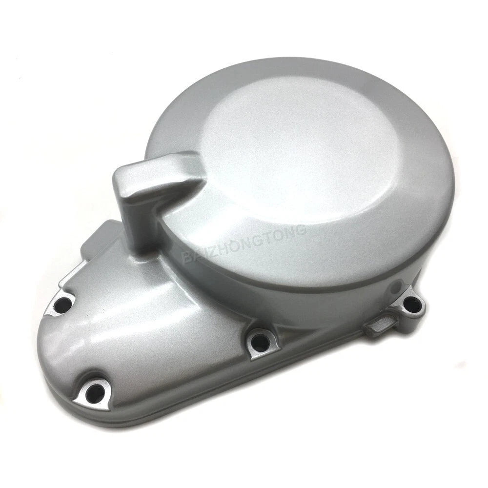 Engine Left Side Cover Silver Fit for Kawasaki Ninja ZX6 ZZR600 1993-2004 03 02