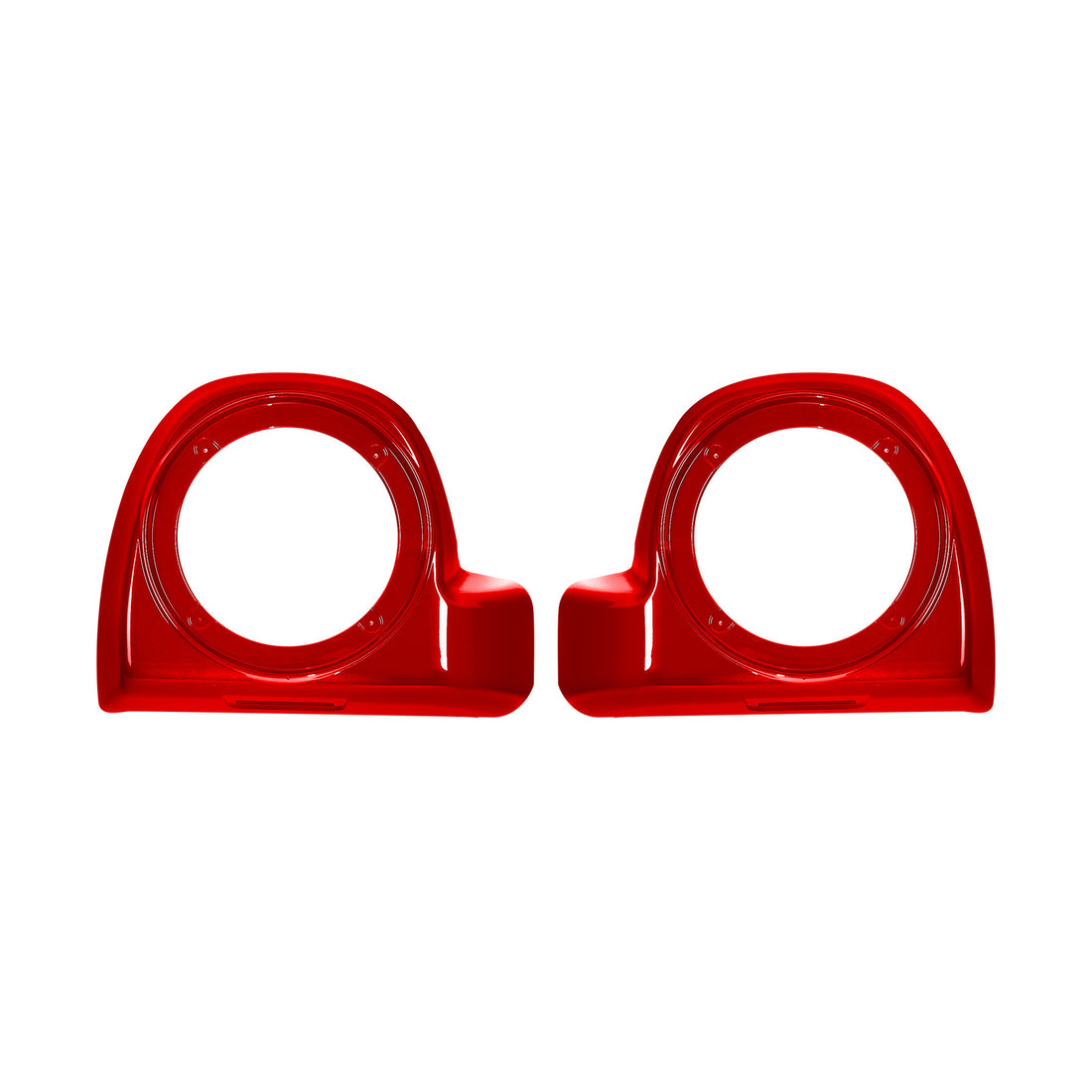 6.5" Lower Fairing Speaker Pods Fit For Harley Street Glide 2018 2019 Wicked Red