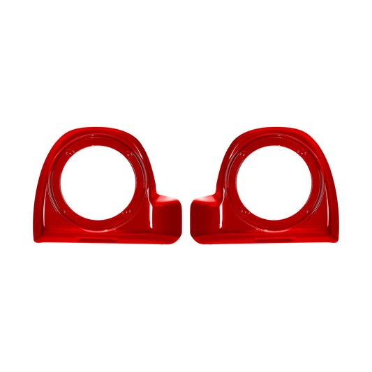 6.5" Lower Fairing Speaker Pods Fit For Harley Street Glide 2018 2019 Wicked Red