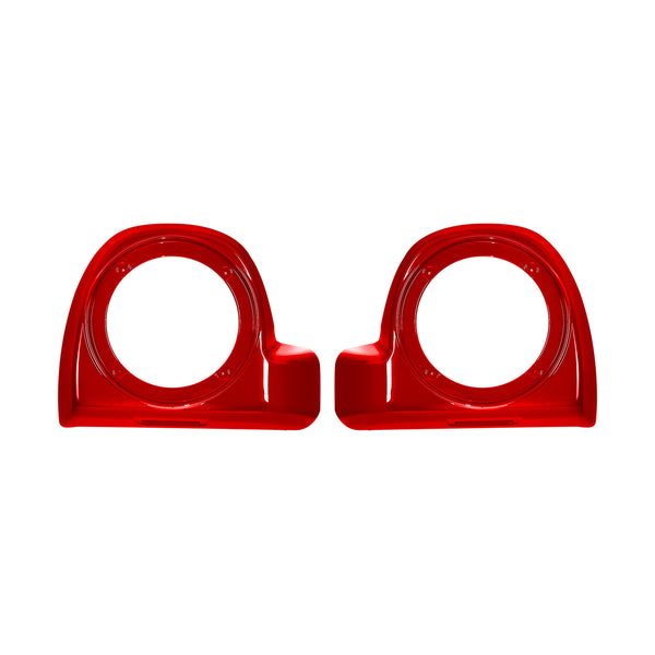 6.5" Lower Fairing Speaker Pods Fit For Harley Street Glide 2018 2019 Wicked Red