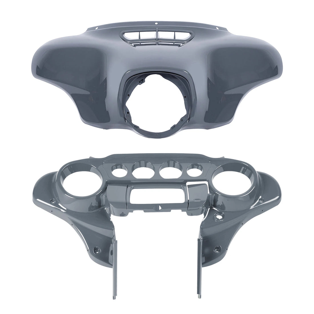 Inner & Outer Fairings Fit For Harley Touring Street Glide 2014-23 Gunship Gray