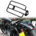 Black Luggage Carrier Rack Solo Seat For Harley Sportster 883 1200 2004-2014