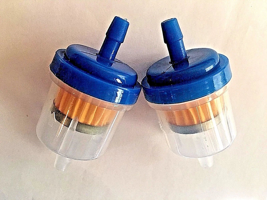2 Universal Fuel Filters For Small Engines Motorcycles, Scooters, Lawnmowers.