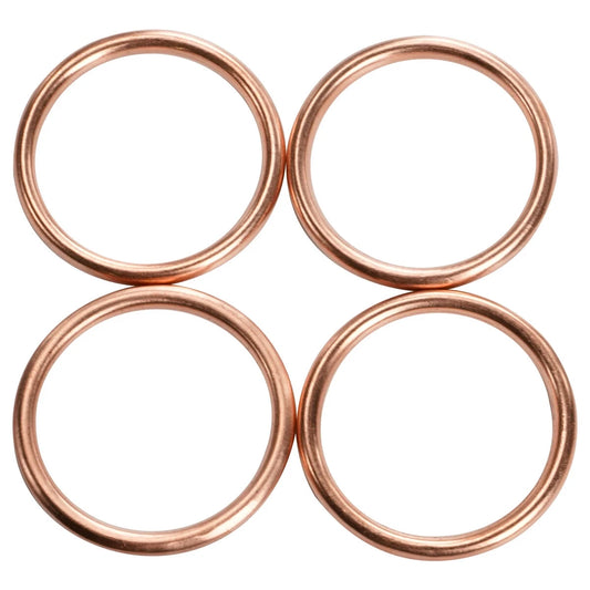 4pcs Exhaust Pipe Gasket for Honda ATC250 85-87 TRX250 85-88 91-92 97-01 CA175