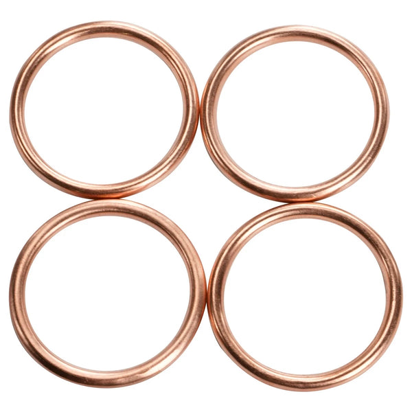 4pcs Exhaust Pipe Gasket for Honda ATC250 85-87 TRX250 85-88 91-92 97-01 CA175
