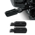 Passenger Black Foot Pegs Fit For Harley Softail Sport Glide Street Bob 2018-Up