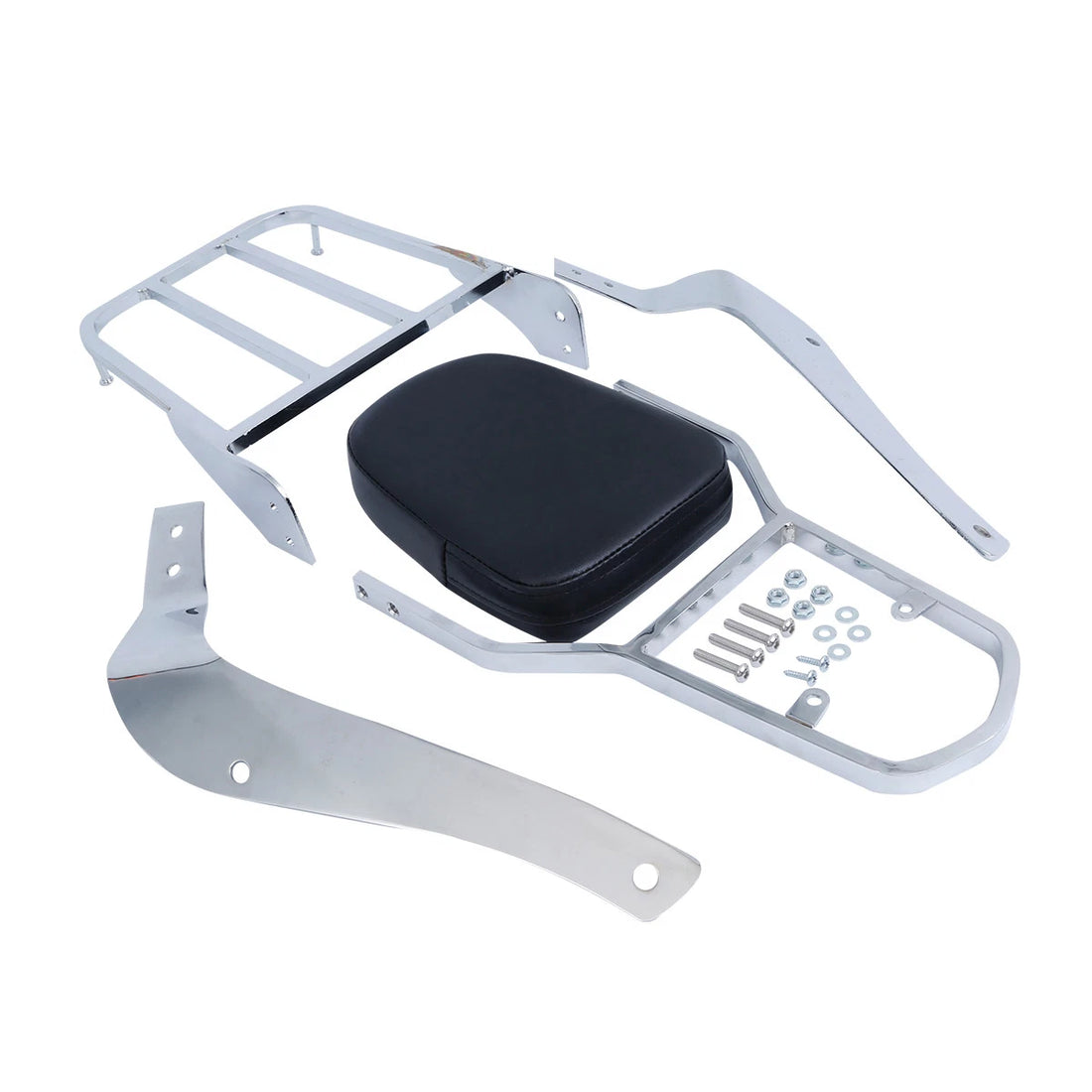Sissy Bar Backrest Luggage Rack Fit For Suzuki Intruder/Volusia VL800 2001-2012