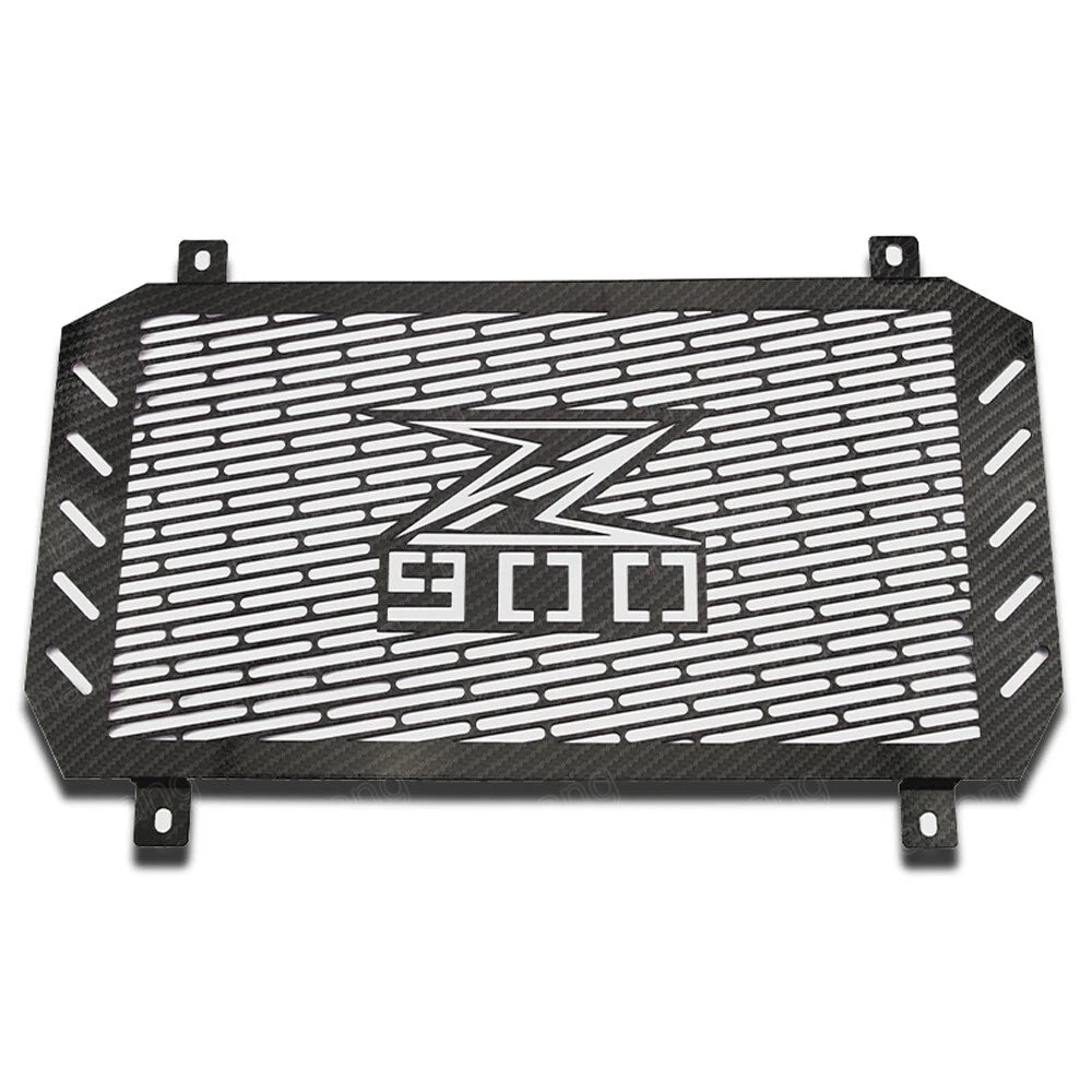 Fit For 2017-2019 Kawasaki Z900 ZR900 Carbon Radiator Grill Grille Guard Cover