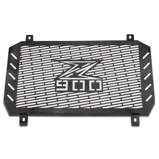 Fit For 2017-2019 Kawasaki Z900 ZR900 Carbon Radiator Grill Grille Guard Cover