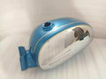 Tank for Zundapp Sport Combinette 515 KS 50 sport 517 C50 Blue chrome Tank @LS